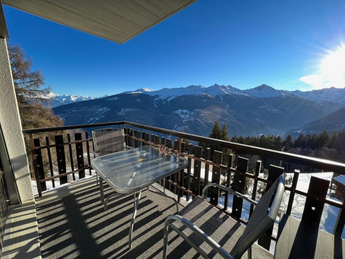 Cosy Studio For 5 Near Ski Lift, Les Gentianes Les Collons Bagian luar foto